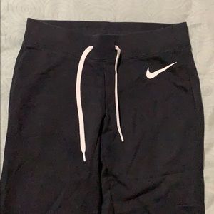 Nike capri sweatpants.